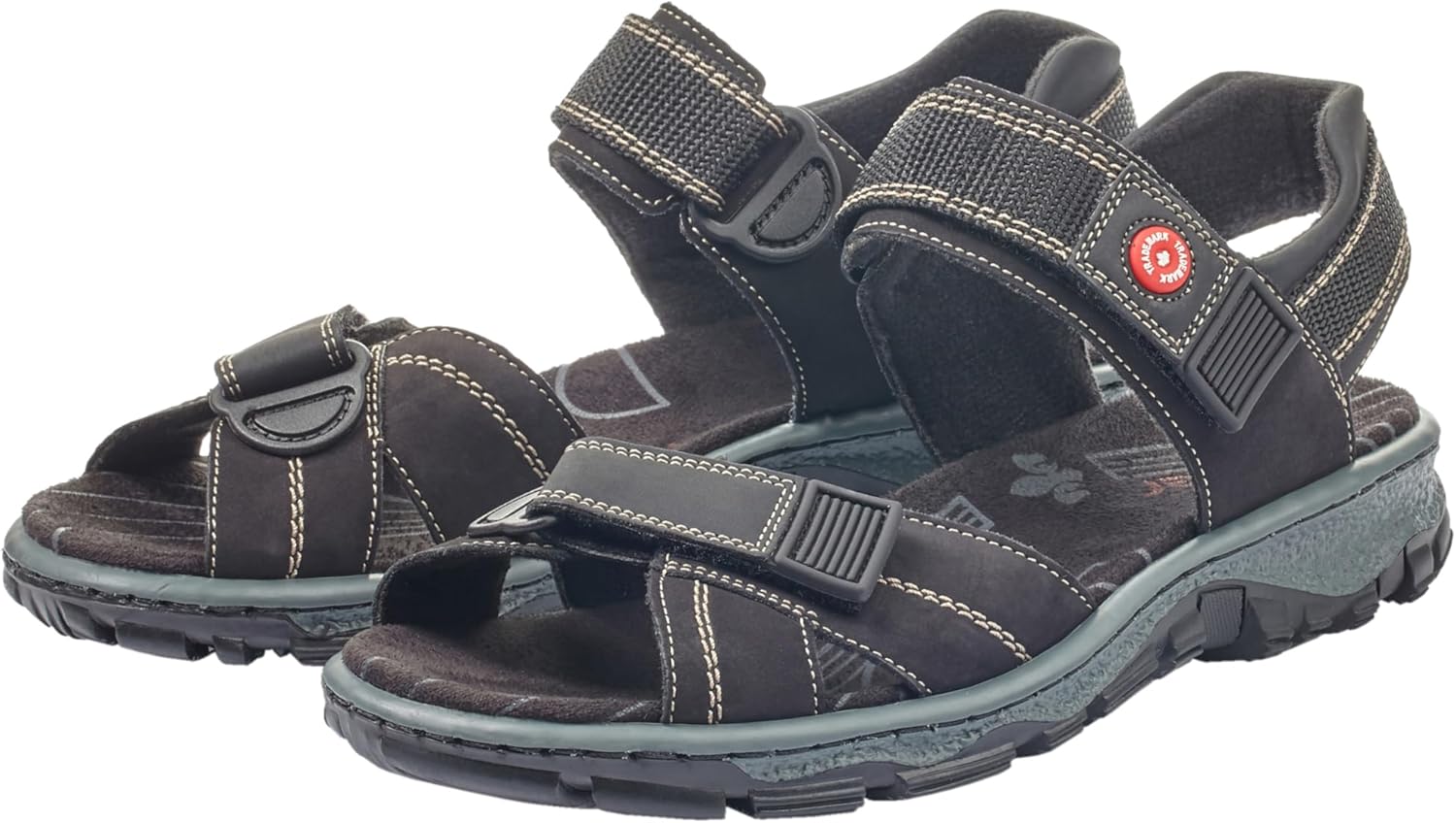 Thumbnail 4 de Rieker Damen Klassische Sandalen 68851 aus echtem Leder