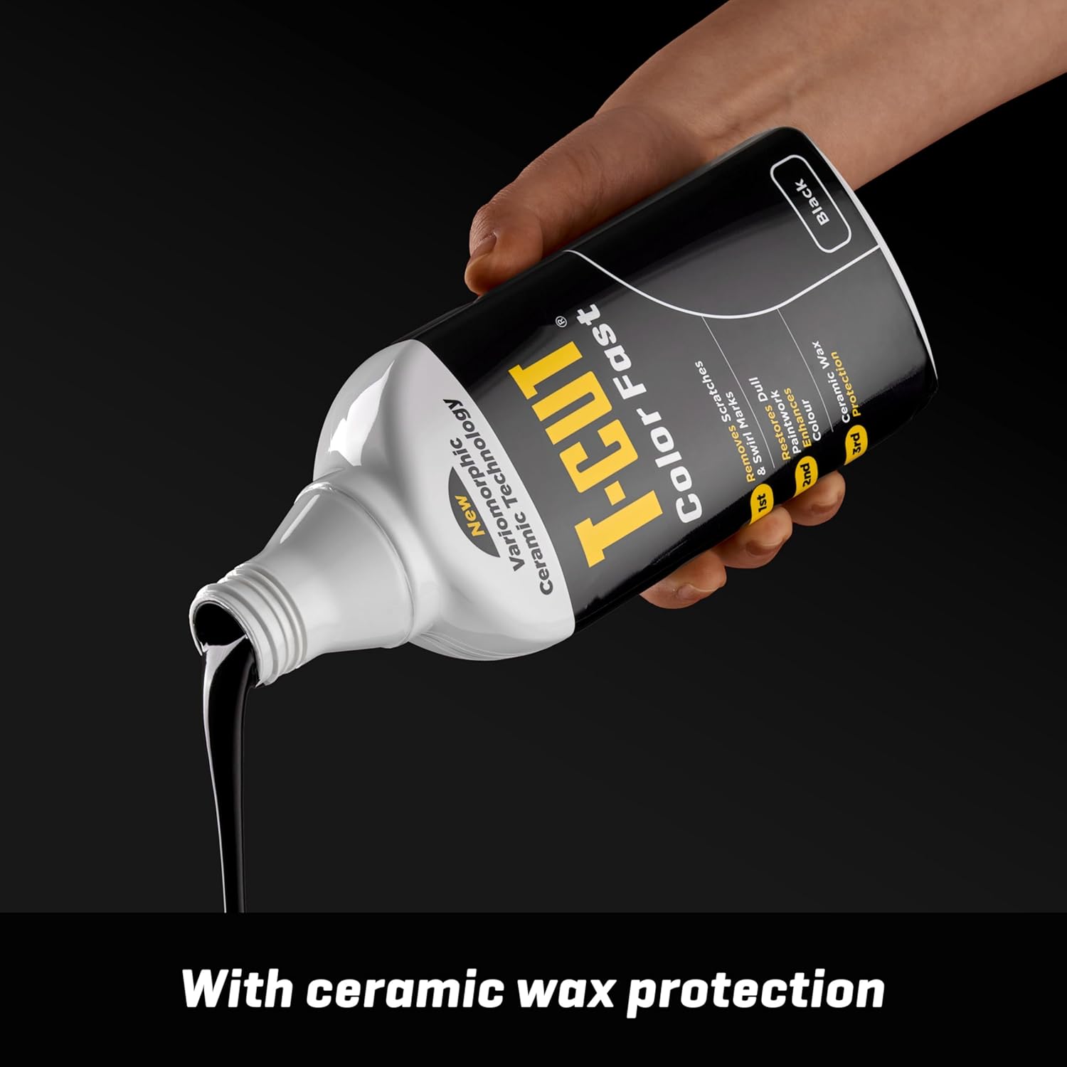Thumbnail 5 de T-Cut Colour Fast 3-in-1 Paintwork Renovator, Black, 500ml