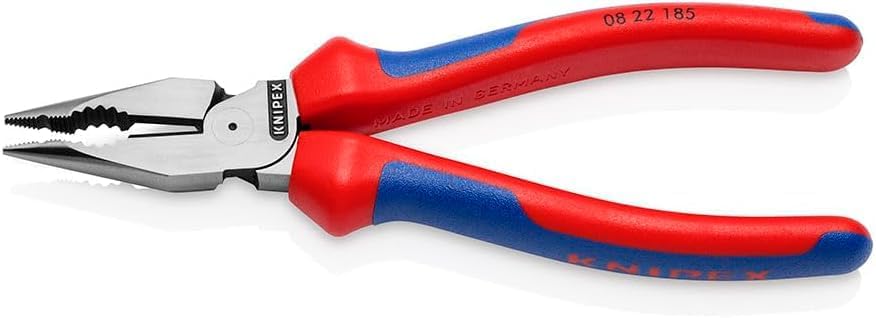 Thumbnail 1 de クニペックス KNIPEX 0822-185SB ニードルノーズペンチ 185mm・コンフォートグリップ