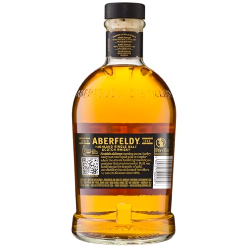 Thumbnail 11 de Aberfeldy 12 Jahre Single Malt Scotch Whisky – 40% vol, 70 cl, vier Fassarten gereift