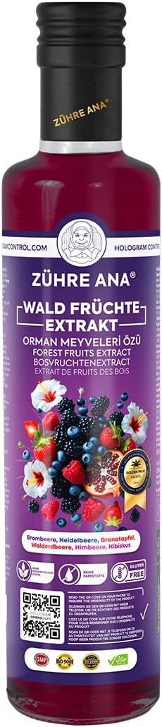 Thumbnail 6 de Zühre Ana Schwarzer Maulbeer Extrakt – Maulbeersirup mit natürlichem Karadut-Extrakt, vegan
