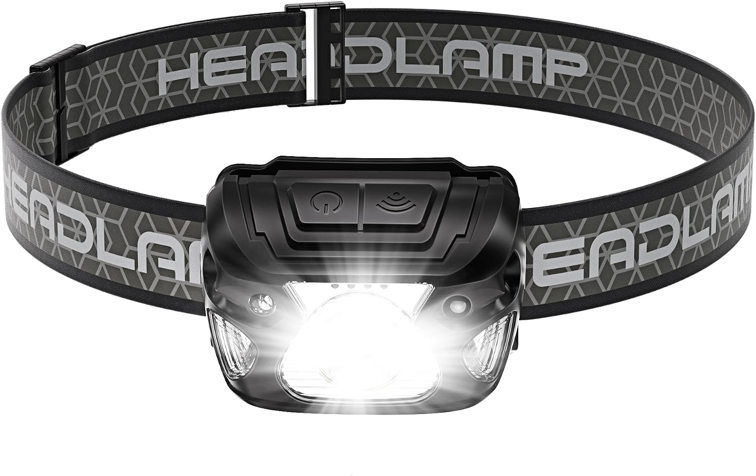 konqkin 2-Pack Head Torch with Sensor Control ⌁⚠