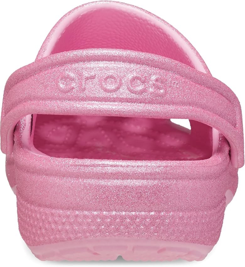 Detalle 2 de Crocs Classic Glitter Zuecos niños 20/21 EU rosa