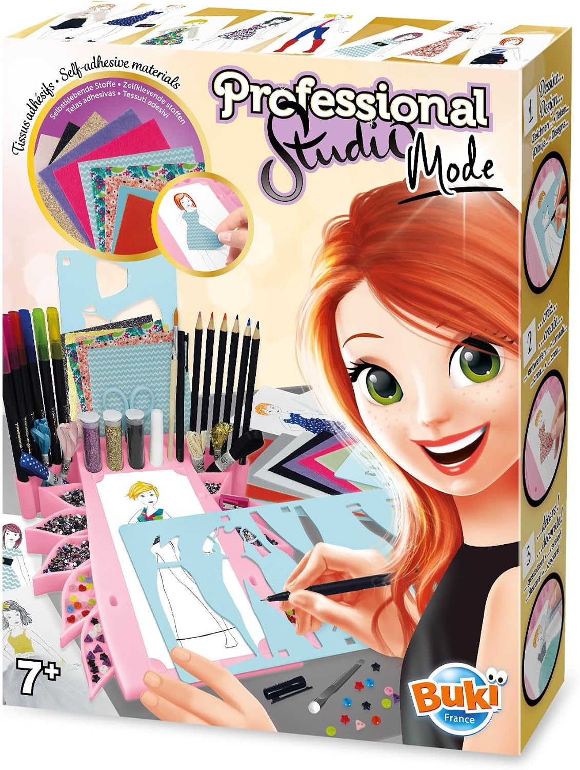 Buki 5408 Professional studio - Mode : un kit créatif pour enfants à partir de 8 ans