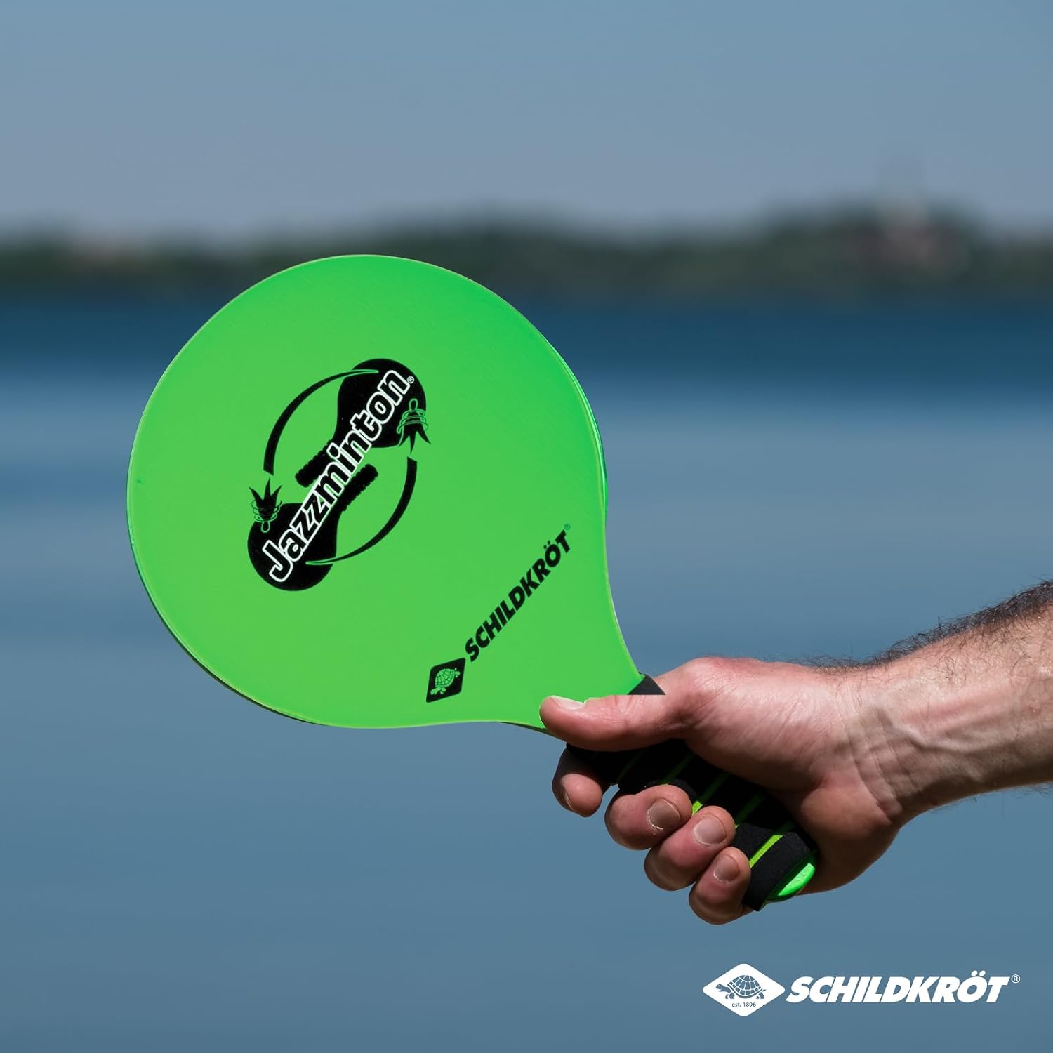 Detalle de Schildkröt Jazzminton Set – 2 raquettes, 3 birdies et Balle LED pour jouer la nuit