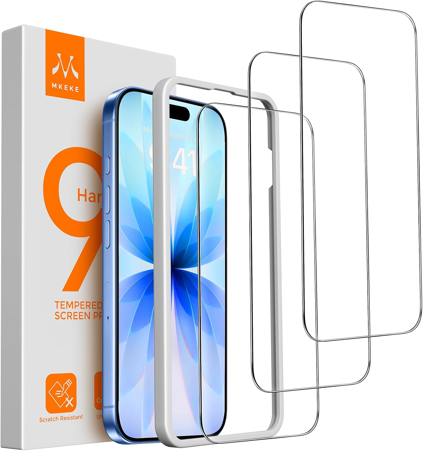 Detalle de Mkeke Screen Protector for iPhone 17 6.3"