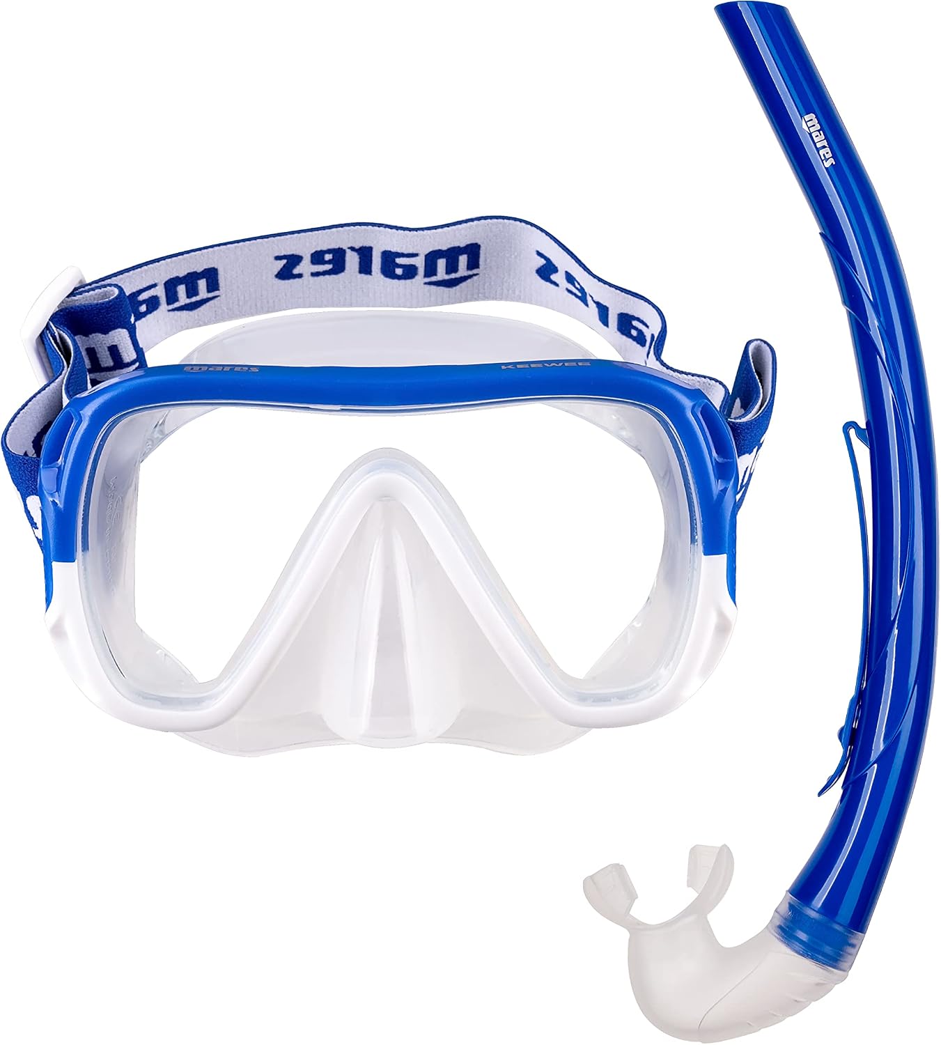 Detalle de Mares Combo Keewee – Maschera e Boccaglio Unisex Adulto