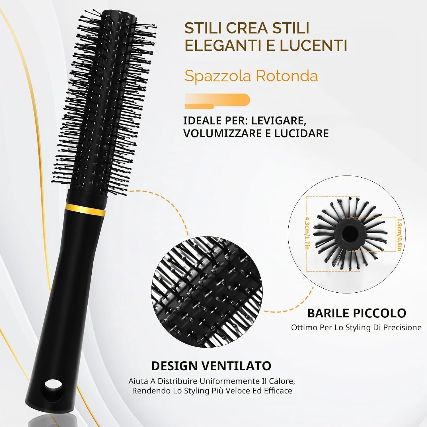 Thumbnail 3 de DUAIU 5 pezzi Pettine per capelli
