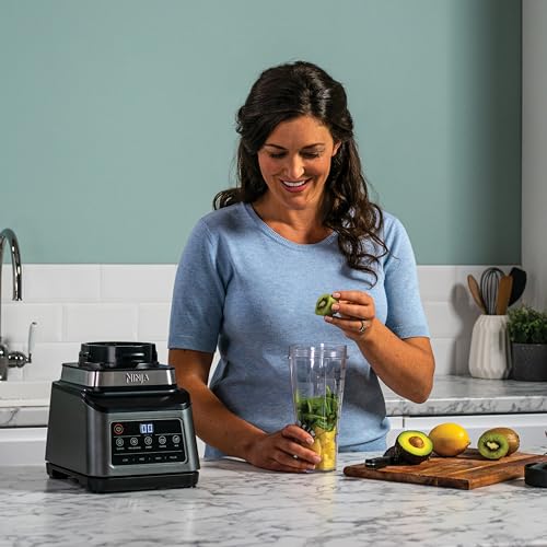 Detalle de Ninja 3-in-1 Food Processor & Blender 1200W BN800UK: Black