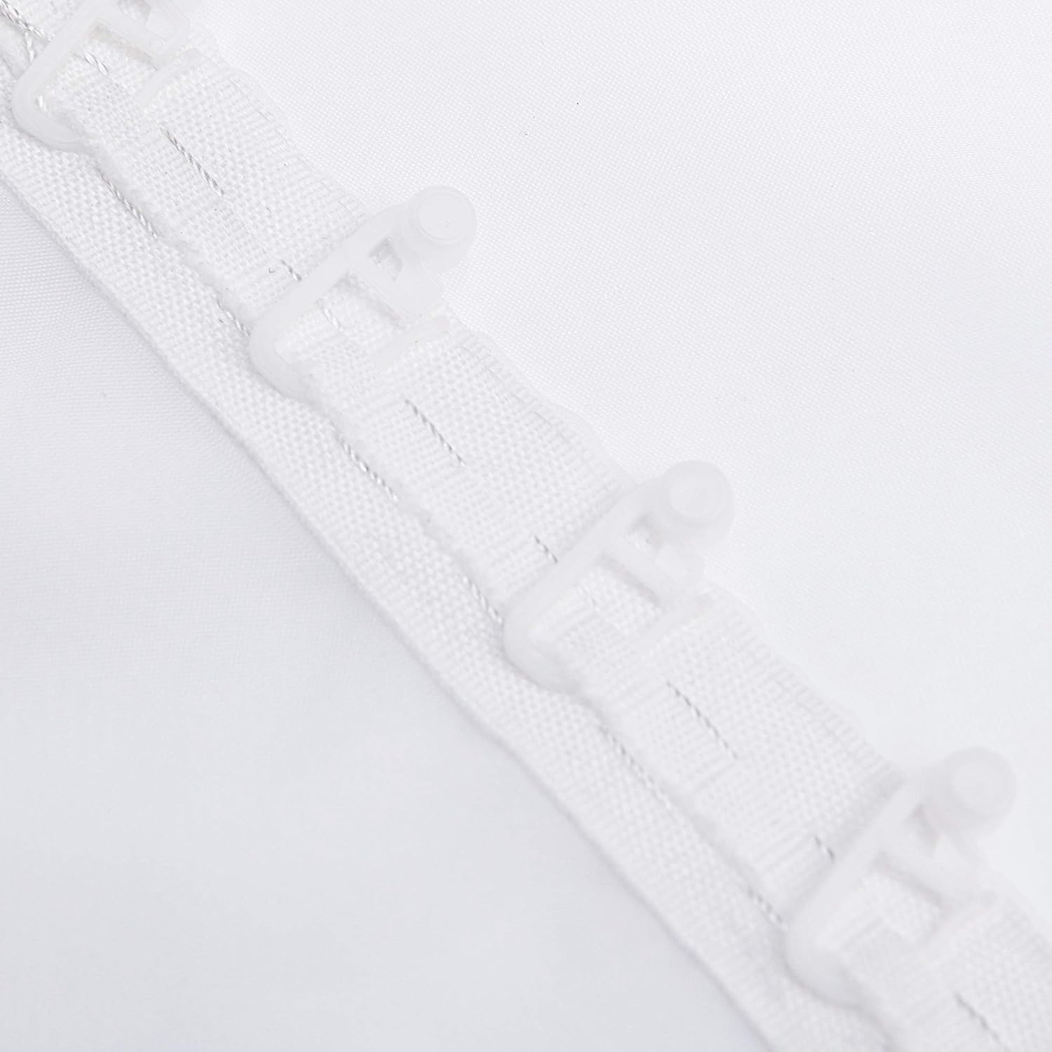 Thumbnail 4 de Deconovo Visillos Cocina Blanco con Bolsillos para Ventanas 140x183