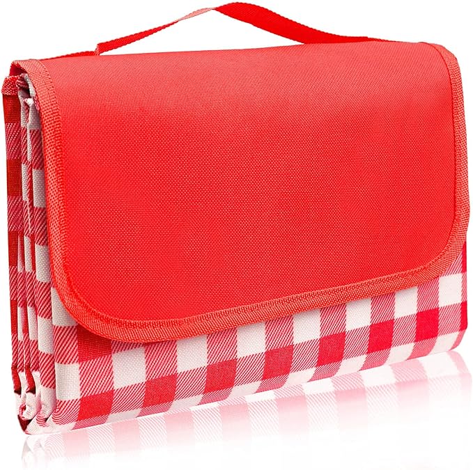 LIVEHITOP Manta de Picnic Impermeable 200x200cm 🧺  
Para camping, playa y viajes