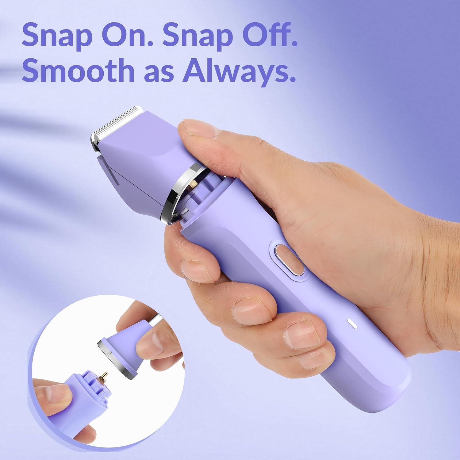 Thumbnail 6 de KINGTEE 5-in-1 Electric Bikini Trimmer for Women