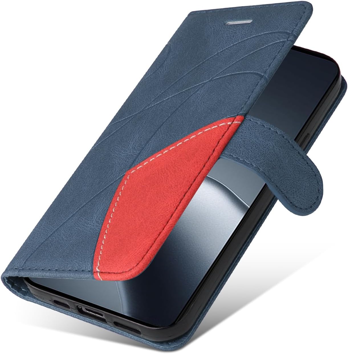 Thumbnail 4 de CXTCASE Flip-Hülle für Xiaomi 14T Pro (blau) mit Kartenfächern und Klappfunktion