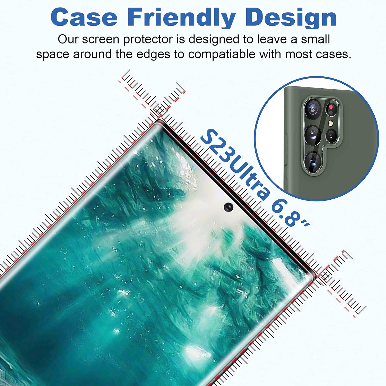Thumbnail 6 de Arshek Galaxy S23 Ultra Screen Protector