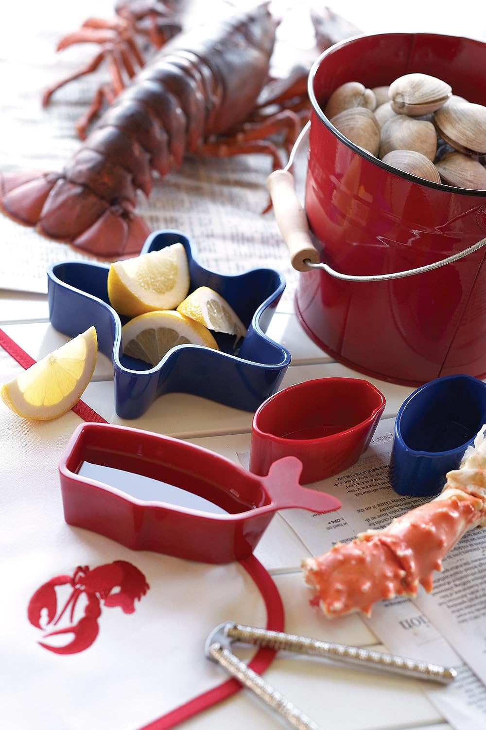 Thumbnail 5 de Nantucket Seafood Cotton Lobster Bibs