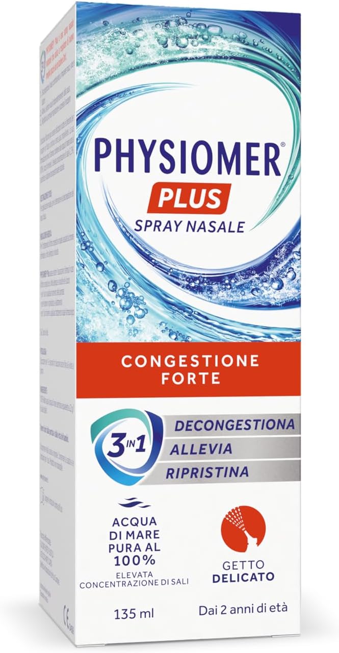 Thumbnail 2 de Physiomer Plus Spray Nasale 135 ml – Decongestionante 3in1 per bambini dai 2 anni