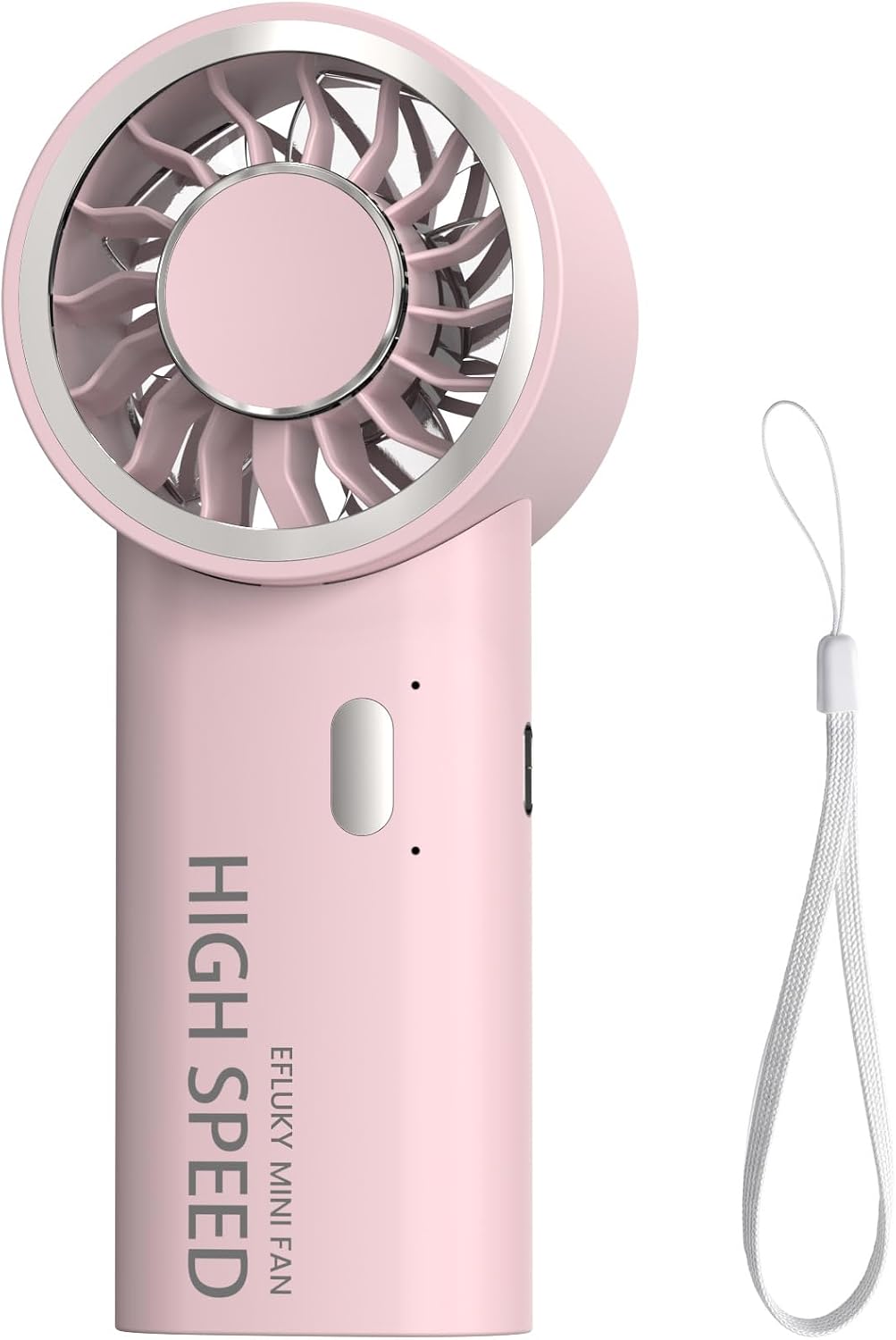 Detalle de efluky Handheld Fan: Compact USB Rechargeable Portable Cooler
