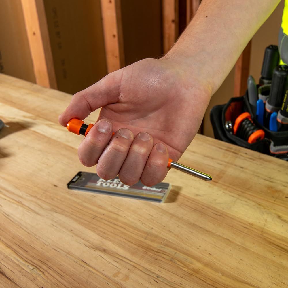 Detalle 2 de Klein Tools 86501 Skribes 2.8 mm Mechanical Carpenter Pencil with Sharpener