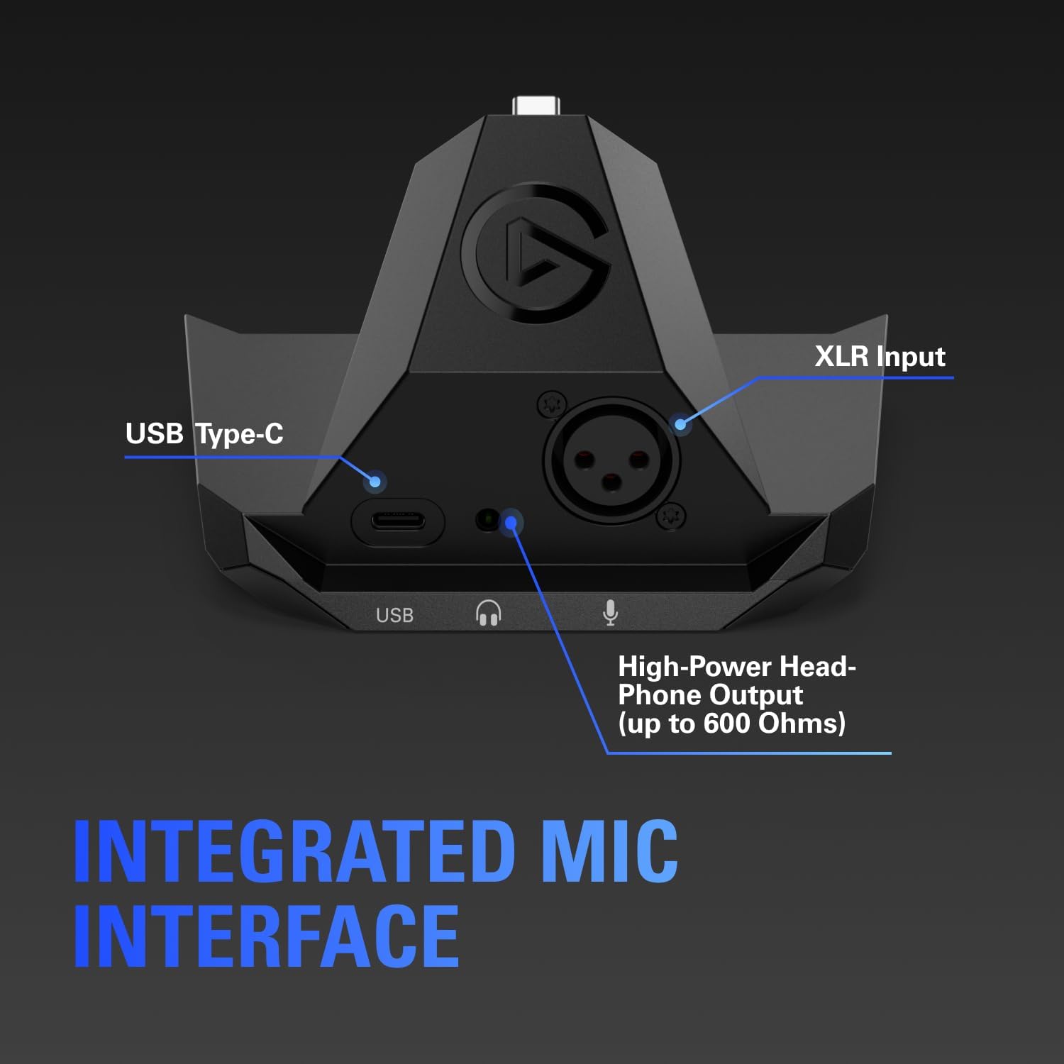 Thumbnail 3 de Elgato XLR Dock MK.2 voor Stream Deck + met 80 dB versterking en DSP-effecten