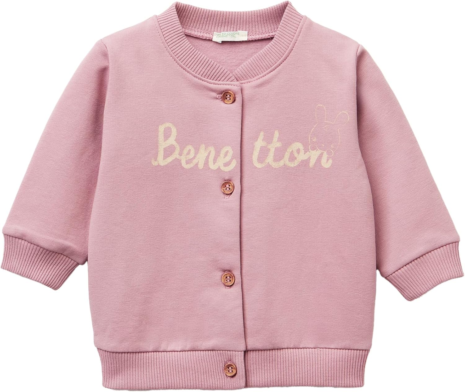 Detalle de United Colors of Benetton Baby Jungen Strickjacke M/L 3k1ca501s – Warm, flexibel und pflegeleicht