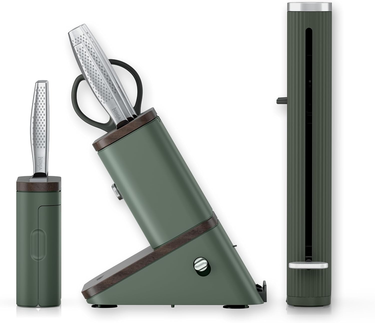 Detalle de Ninja WK62011GN6 NeverDull Pro 11-Piece Knife Set, Forest Sage