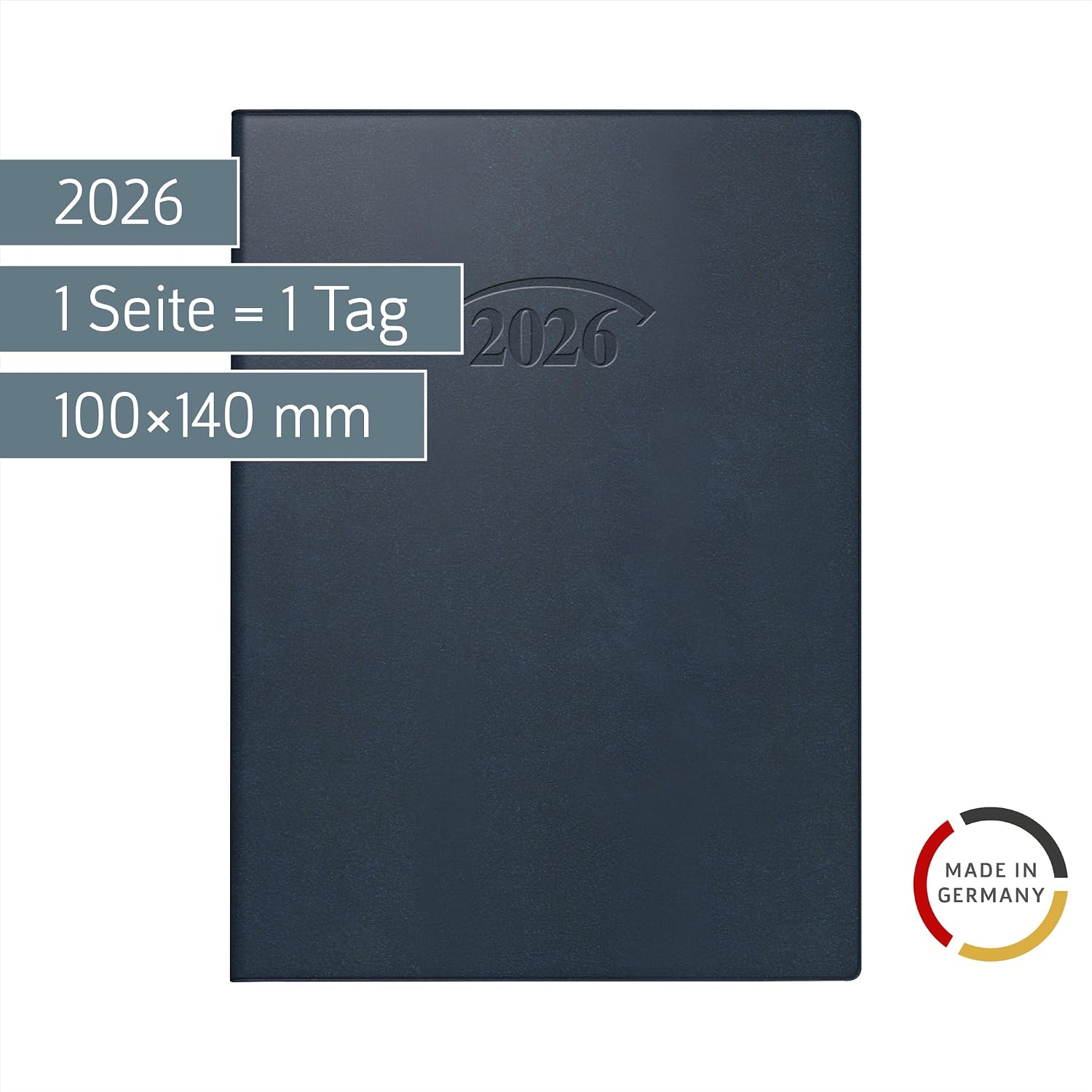 Thumbnail 1 de BRUNNEN Taschenkalender Mod. 736 ’26 (A6) – Kunststoff, dunkelblau