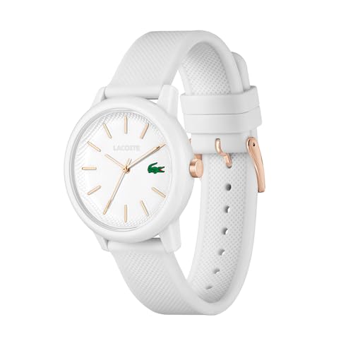Thumbnail 1 de Lacoste Orologio Analogico da Donna Collezione Lacoste 12.12, Cinturino silicone bianco