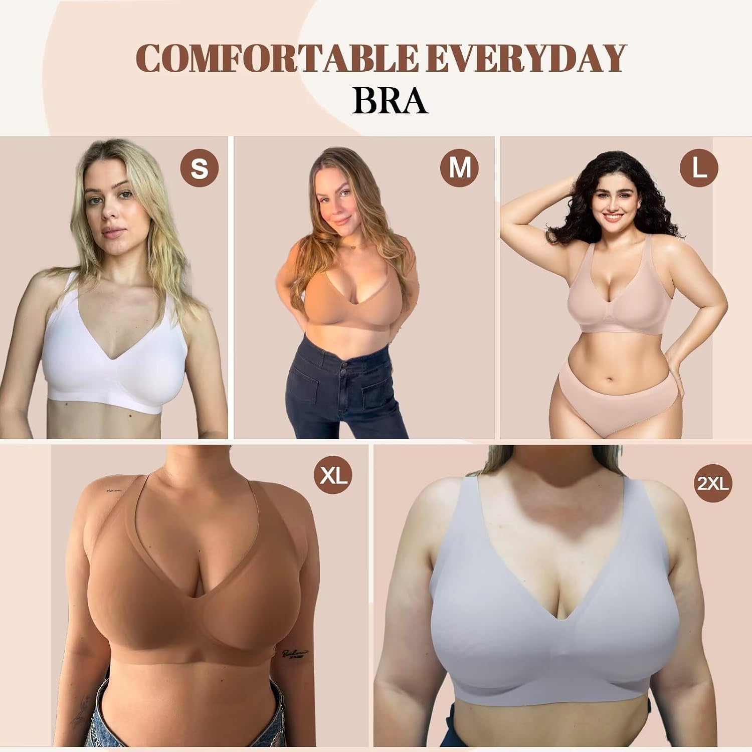 Thumbnail 6 de Vertvie Jelly Wireless Push Up Bra