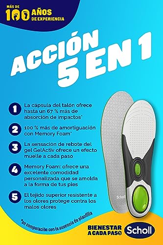 Thumbnail 5 de Scholl Plantillas LiquiFlex Mujer - Soporte Diario con Memoria 🦶