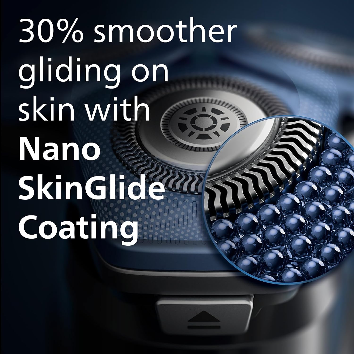 Thumbnail 2 de Philips Shaver Series 7000: Wet & Dry Electric Shaver with SkinIQ Technology (Dark Chrome)