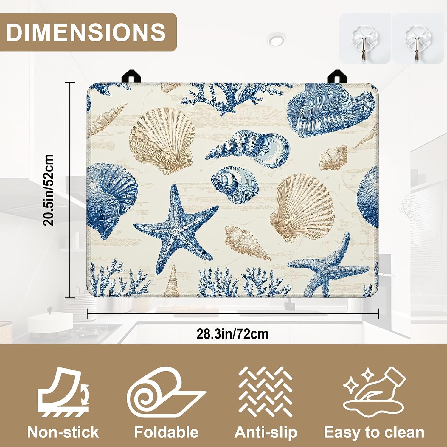 Detalle 2 de Stove Top Cover, 28.5 x 20.5 Inches
