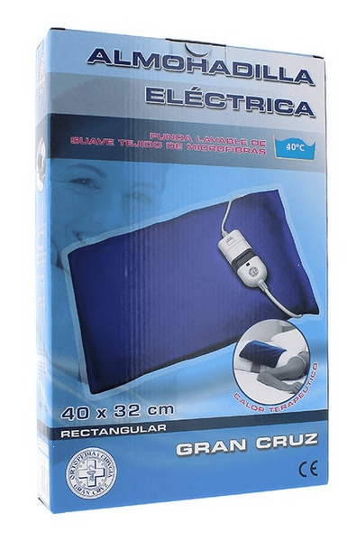 Gran Cruz Almohadilla Eléctrica 40×32 cm 🔌