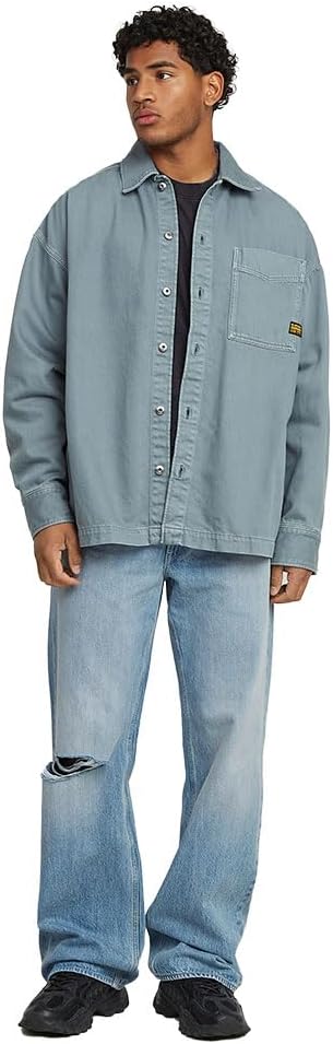 Detalle de G-Star Men's Jeans: Classic 5-Pocket Denim for Everyday Comfort