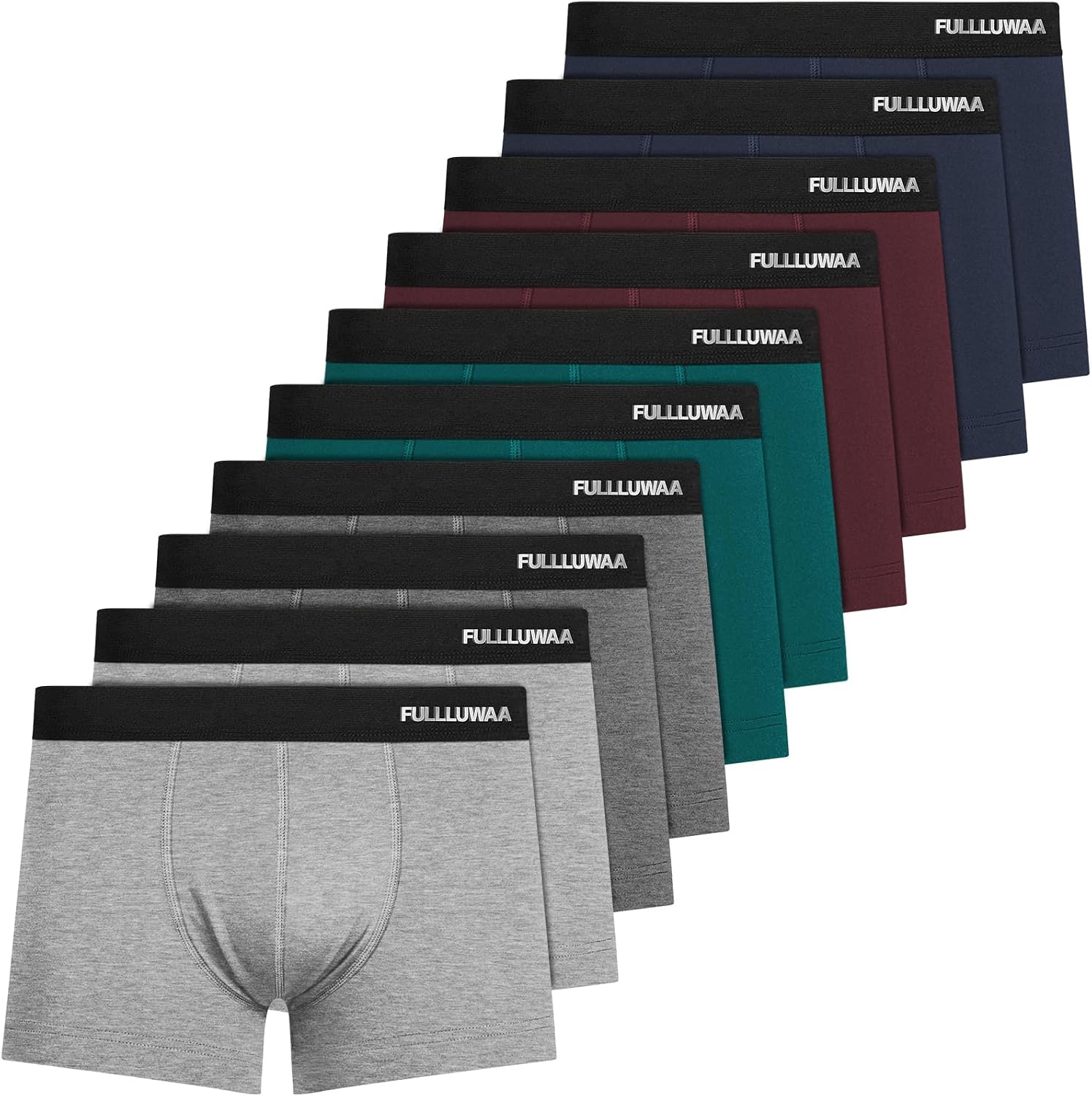 Detalle de Fullluwaa Boxer Pack 10 95% algodón