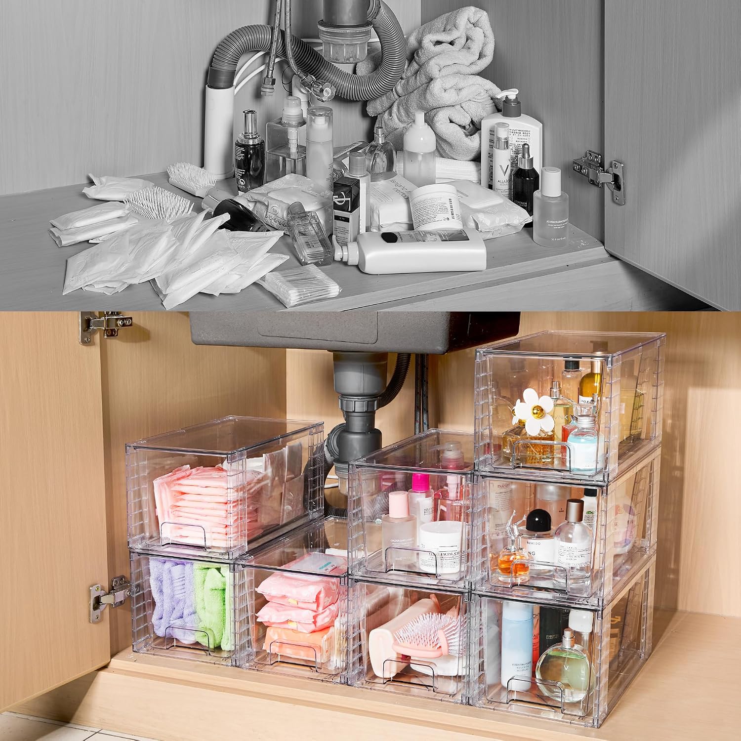 Thumbnail 5 de Vtopmart 4Pack Pantry Storage Drawers