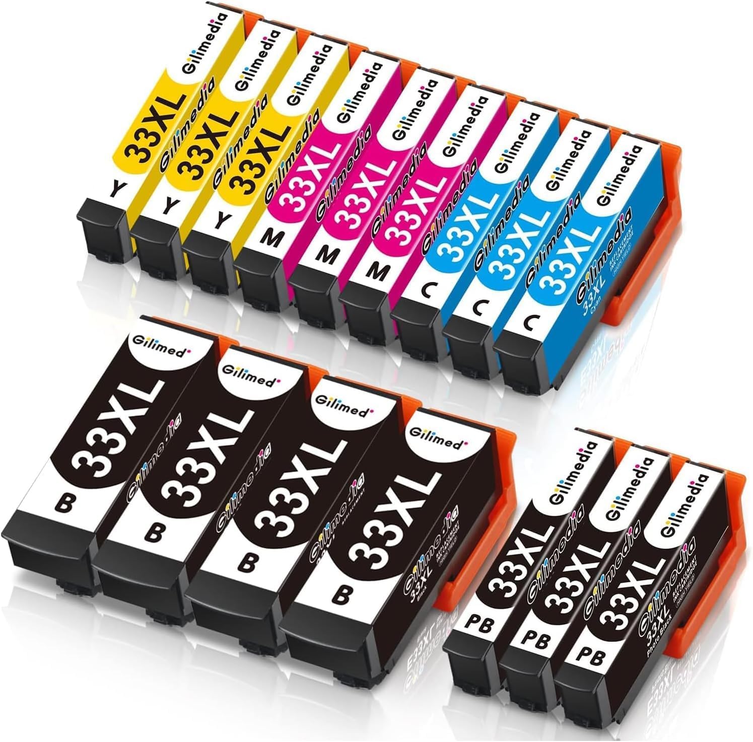 Imagen de GILIMEDIA 33XL Patronen für Epson 16x en OfertitasTOP
