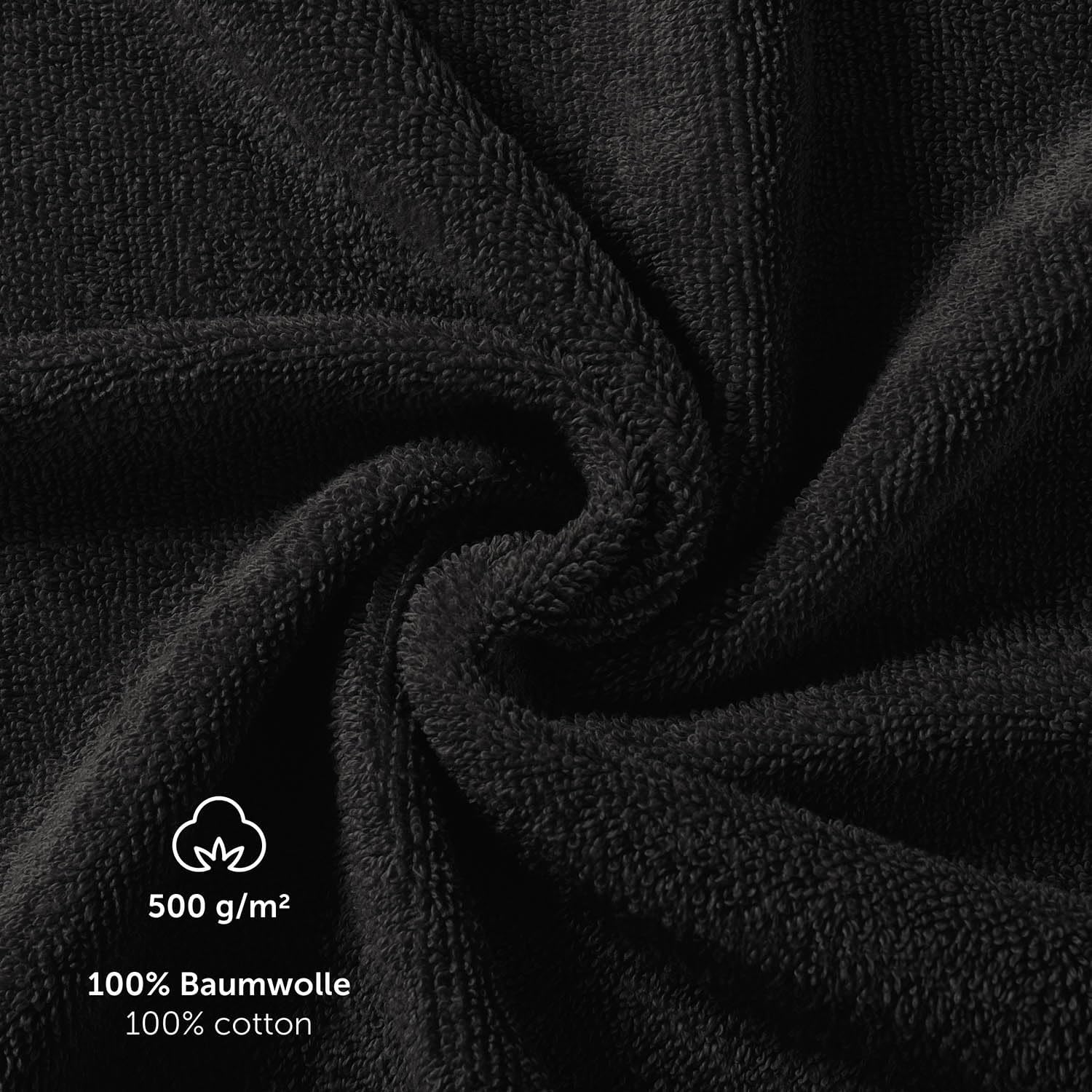 Detalle 2 de Blumtal Gästehandtücher Set 12-teilig 30 x 30 cm