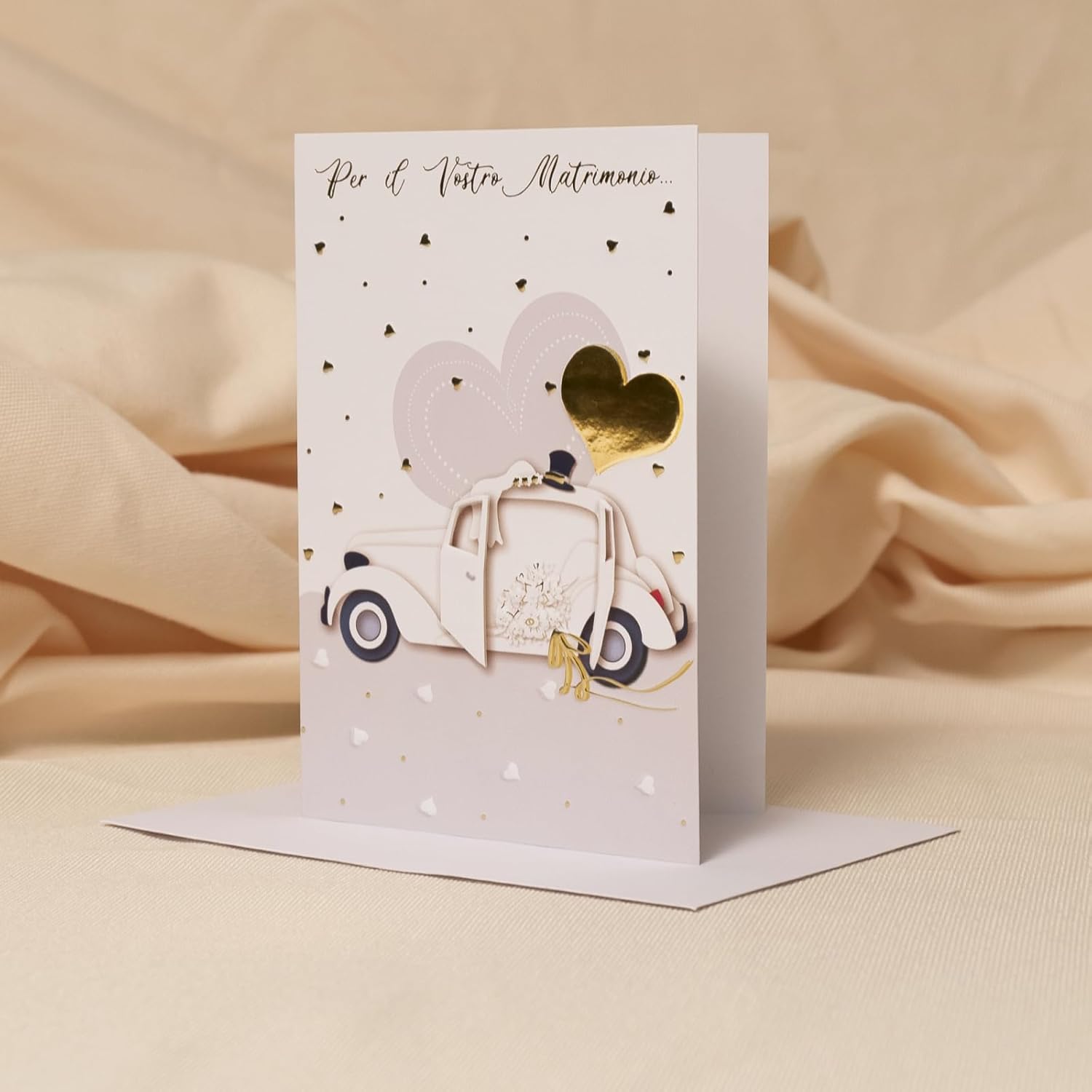 Thumbnail 1 de ARKRAFT biglietto auguri matrimonio con semi piantabili formato 17 x 12 cm (SM13)