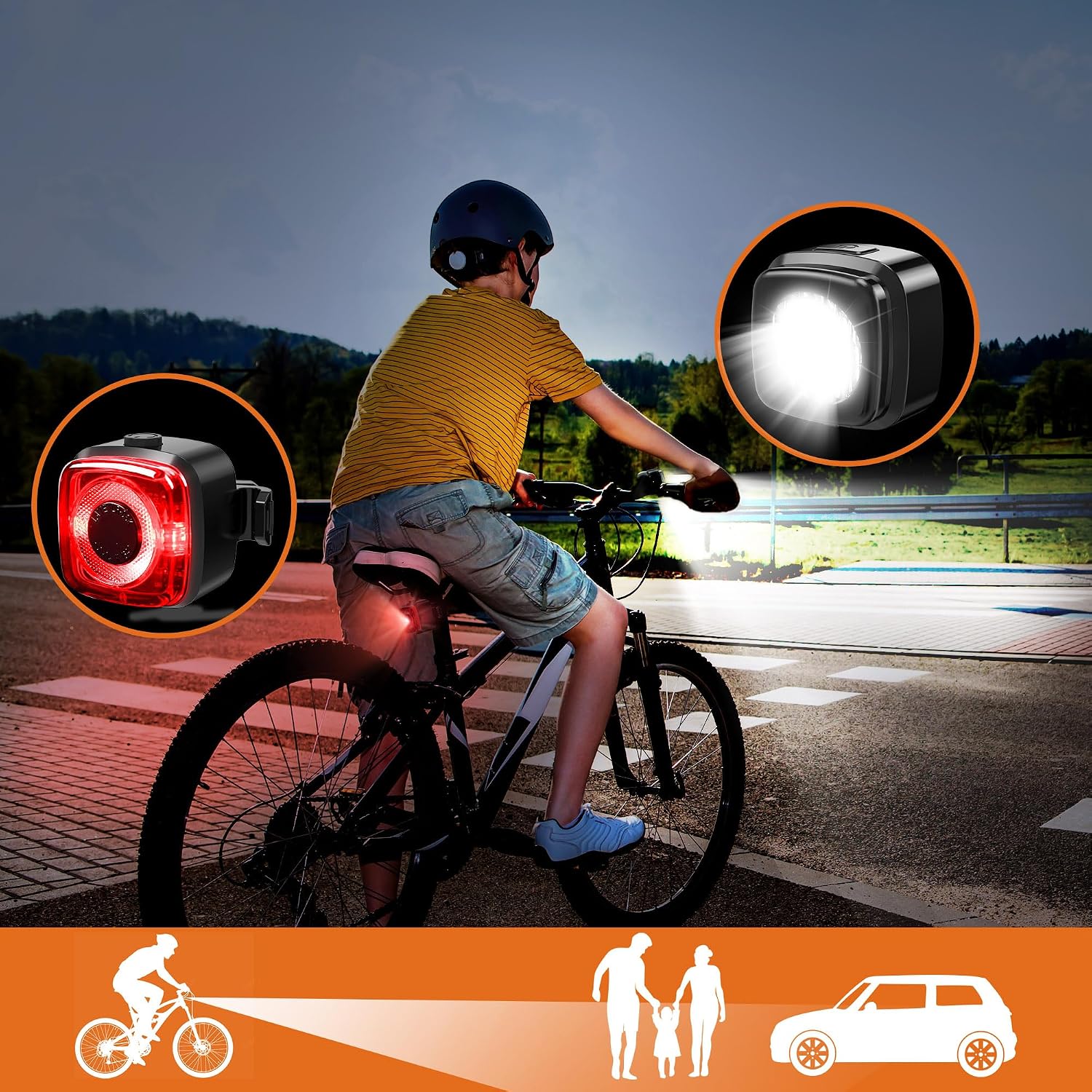 Detalle 2 de OnMeto Fahrradlicht Set 40 g