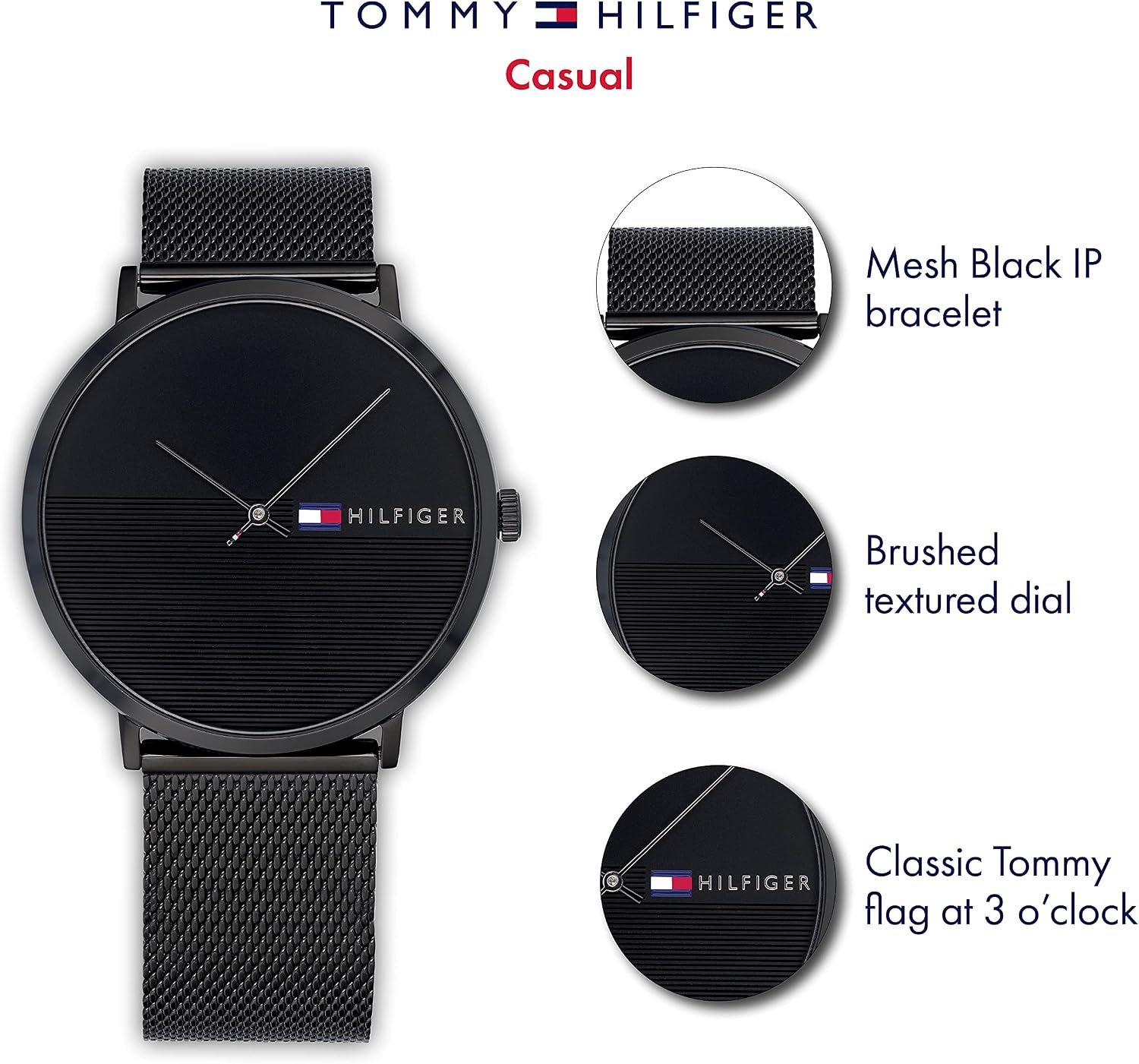 Detalle 2 de Tommy Hilfiger 1791464 Quarzuhr 40 mm