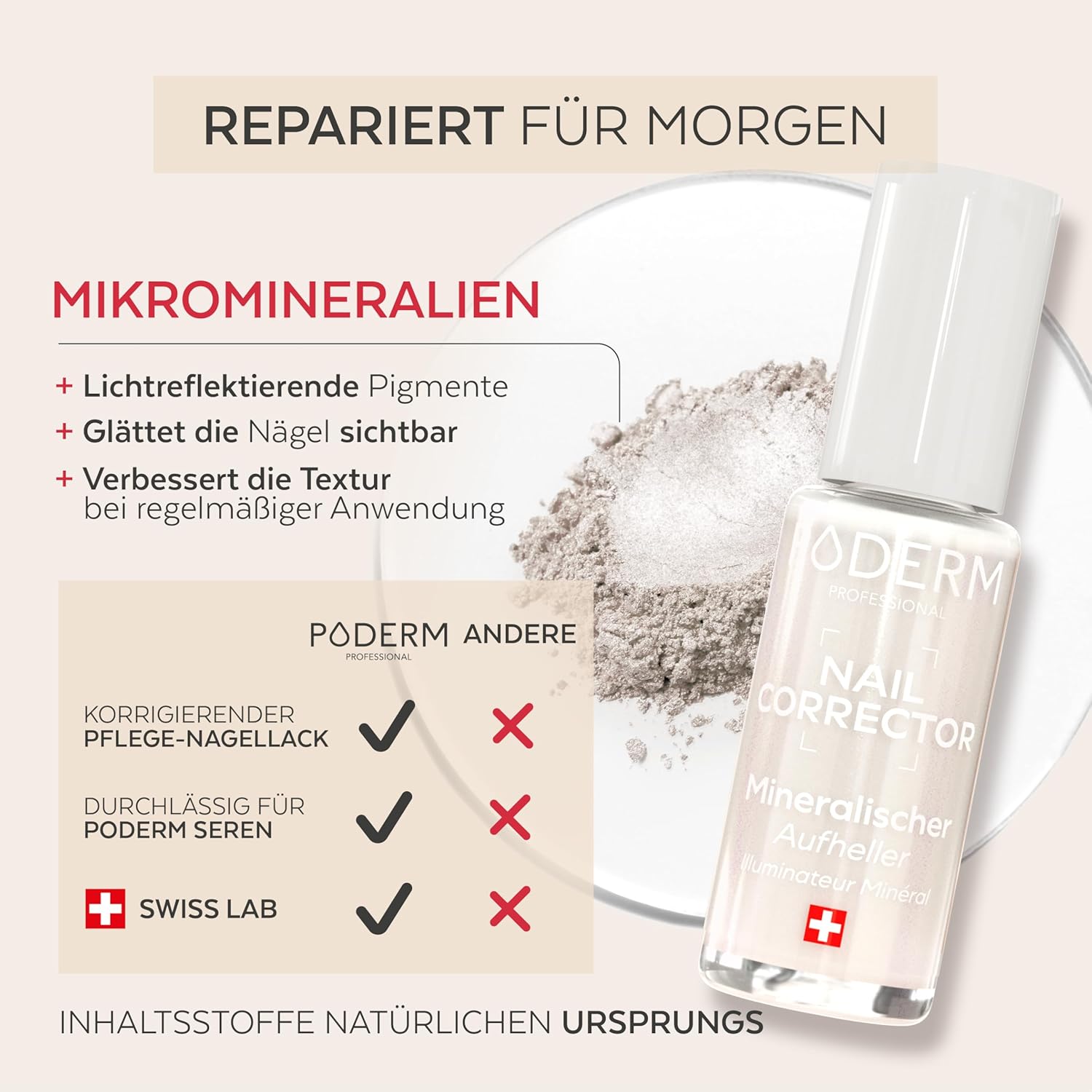 Thumbnail 3 de PODERM Nagelpflege Lack korrigierend & perfektionierend – Illuminierend, 8 ml