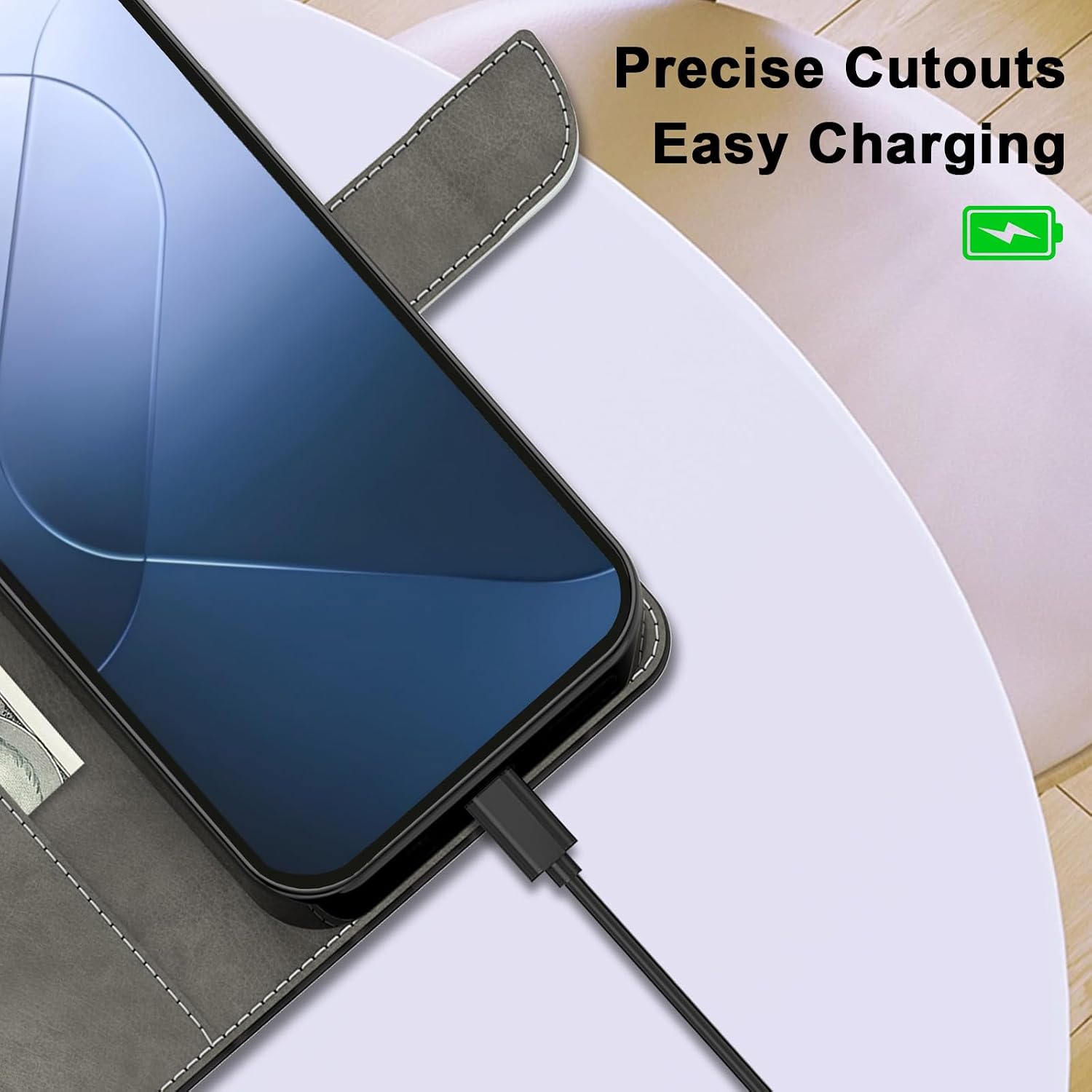 Detalle 1 de BOLELAW Galaxy S23 FE phone case with stand