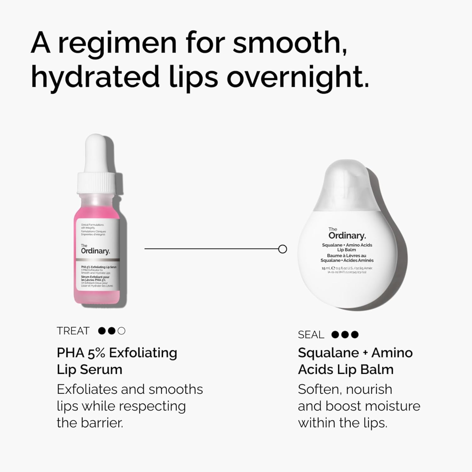 Thumbnail 5 de The Ordinary PHA 5% Exfoliating Lip Serum: Overnight Hydration and Gentle Lip Exfoliation (15ml)