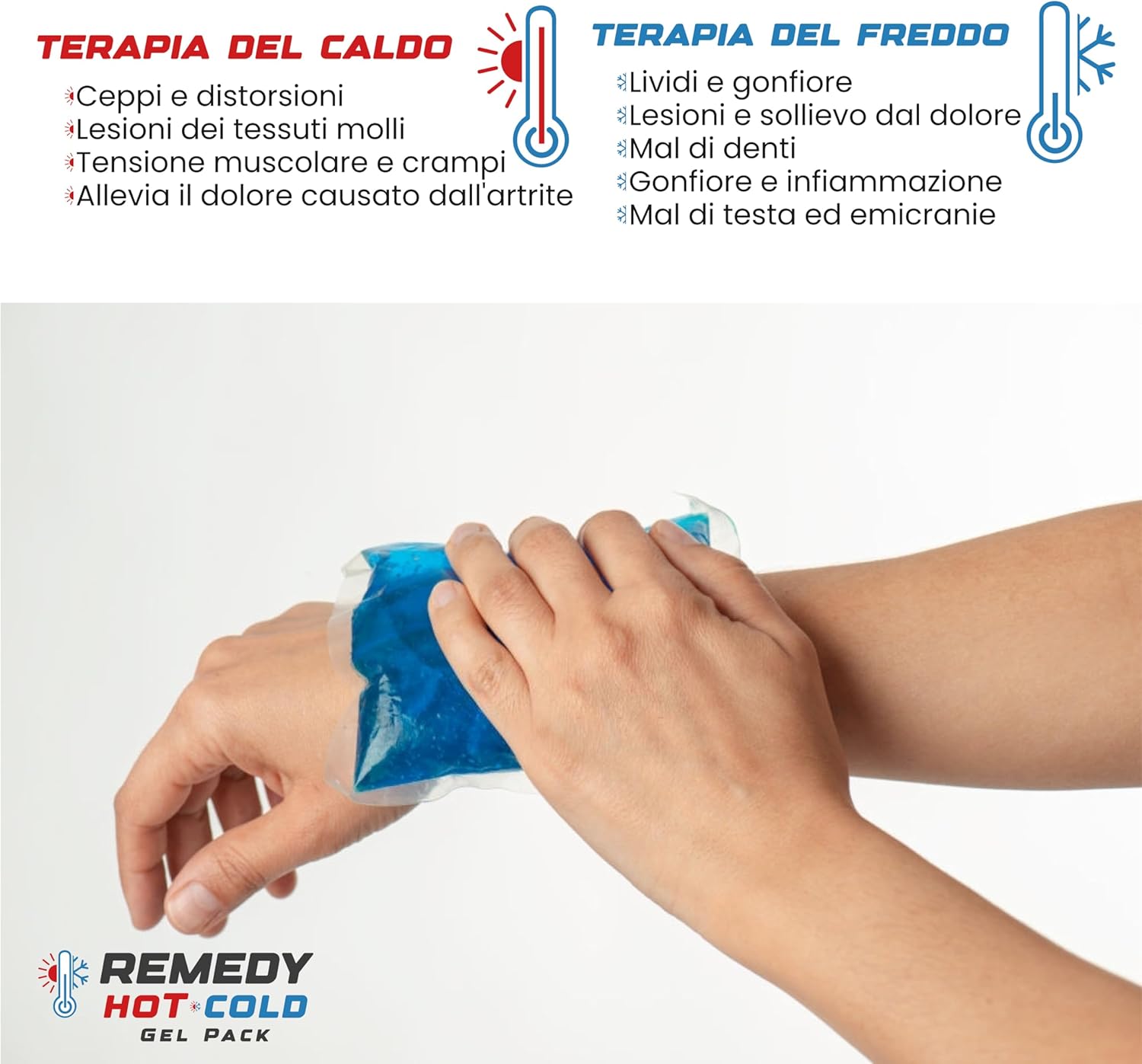 Detalle 2 de Boston Tech REMEDY borsa gel 2 unità 🩹