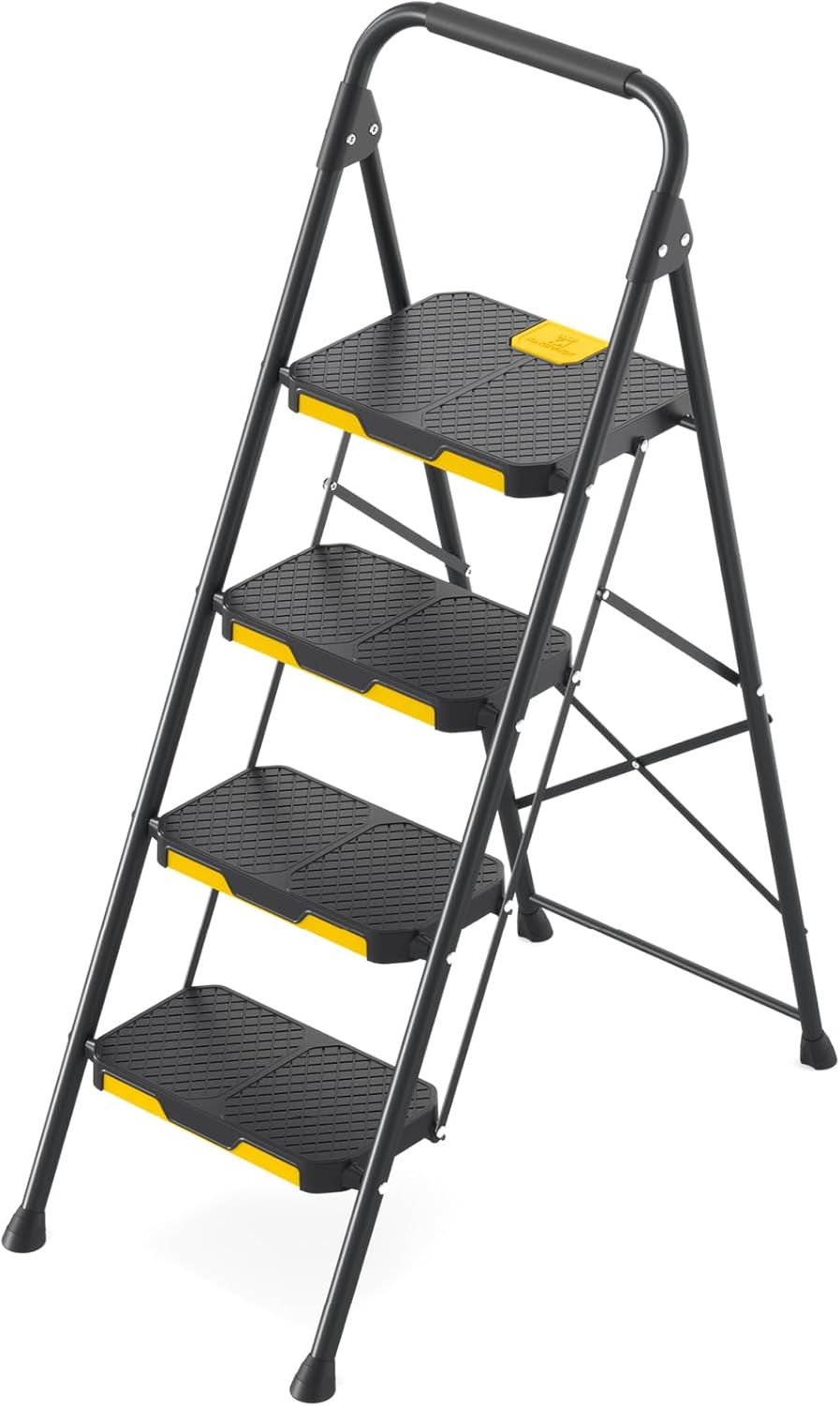 Detalle 2 de KINGRACK Escalera Plegable 4 Peldaños 360 kg