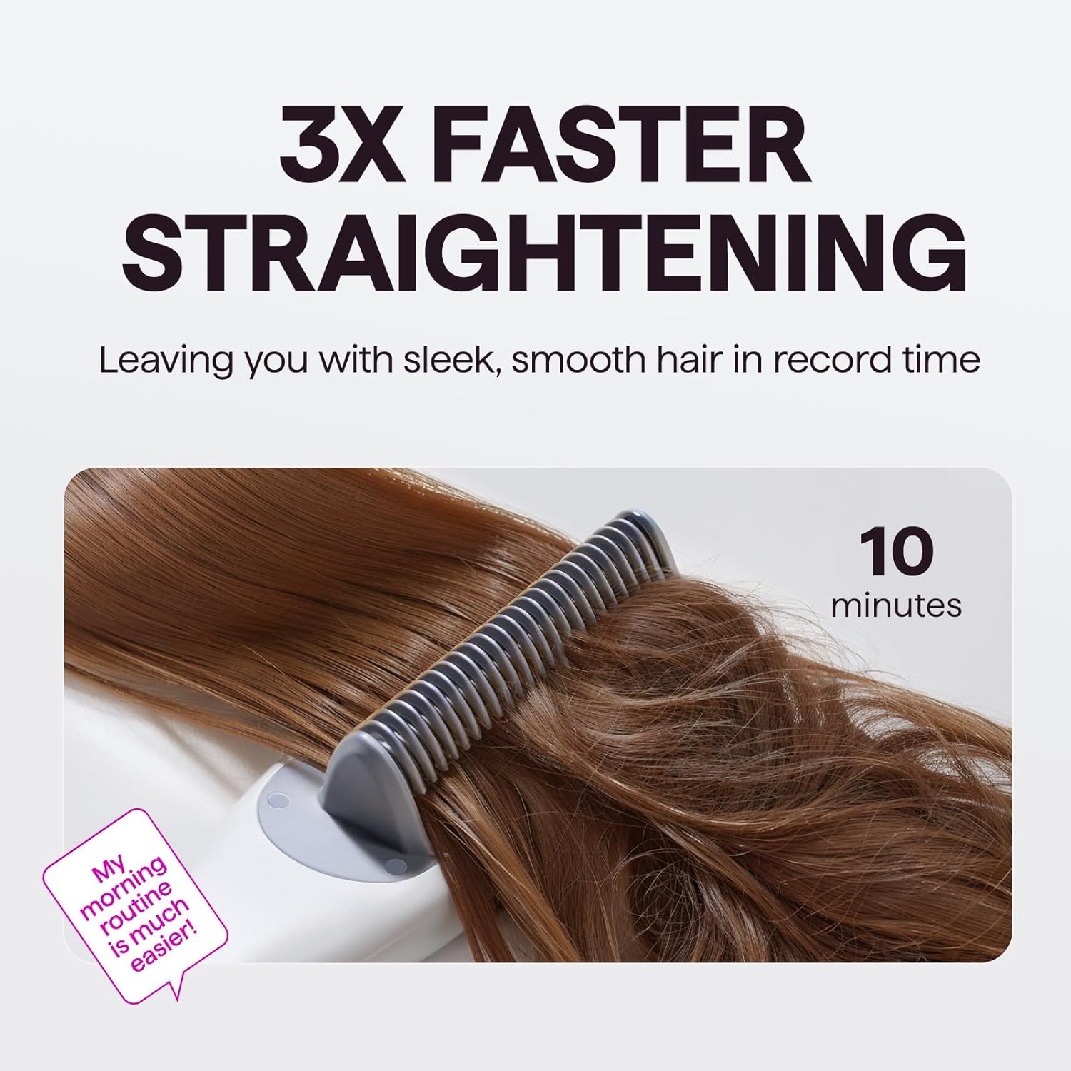 Thumbnail 4 de Wavytalk Pro Steamline Pro hair straightener brush 🎀