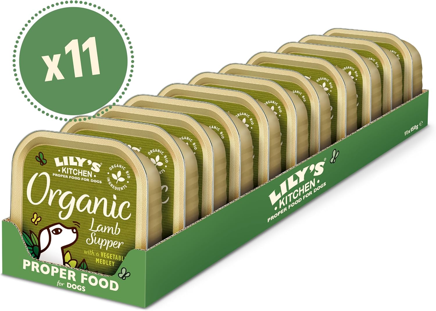 Detalle 2 de Lily's Kitchen Bio-Lamm Hundefutter 11×150g