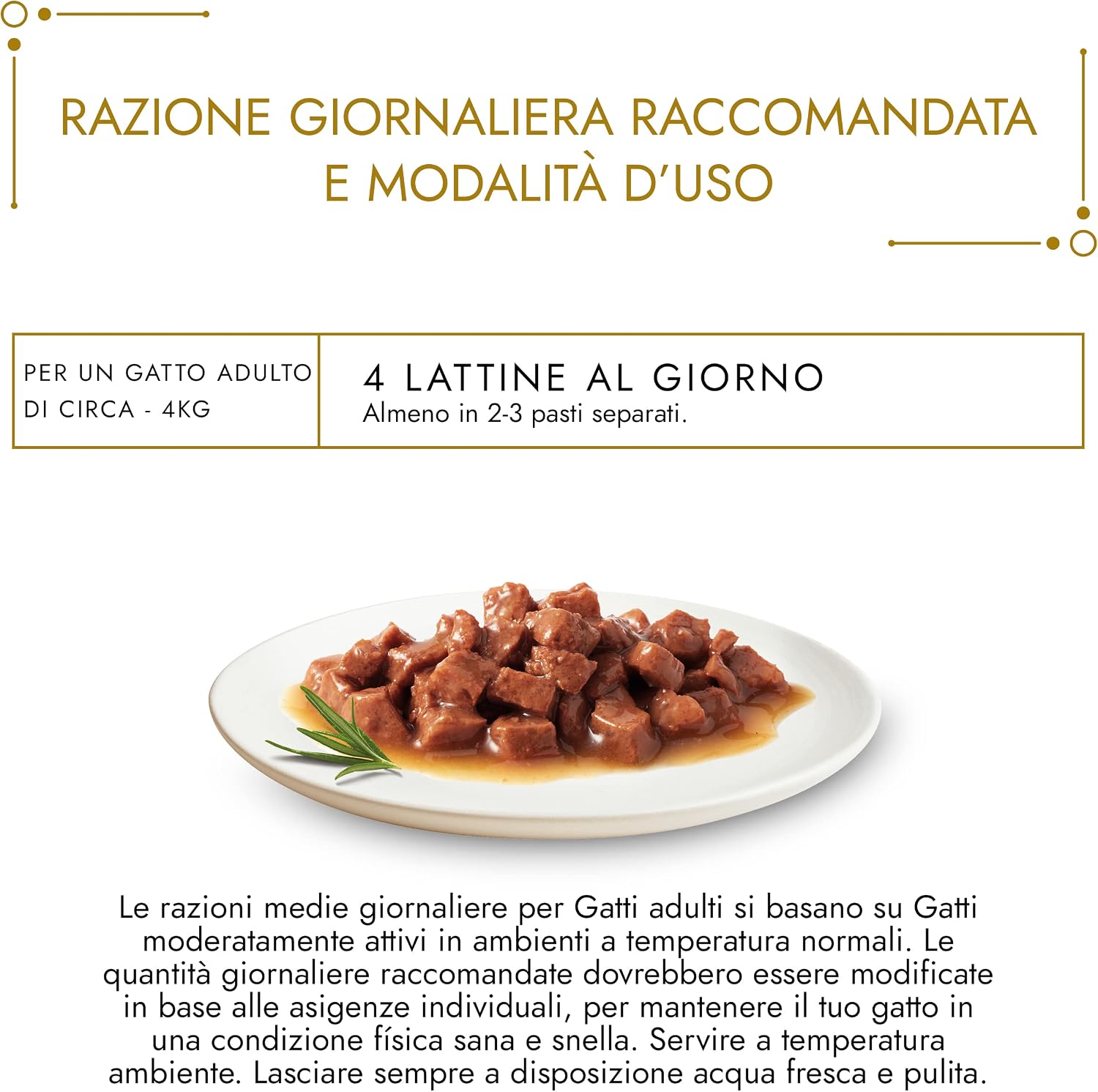 Thumbnail 6 de GOURMET GOLD Cibo umido per gatti adulti – Dadini in Salsa con Manzo, Tacchino e Anatra, Salmone e Pollo, Fegato e Pollo (96 lattine da 85 g)