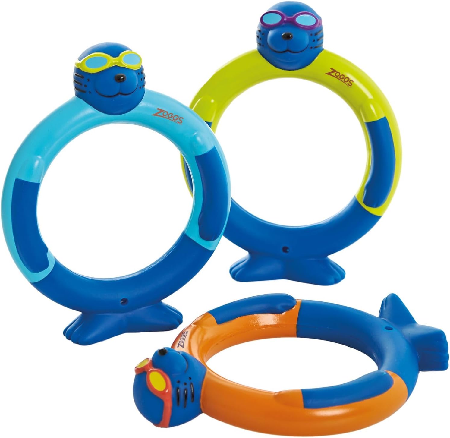 Detalle de Zoggs Zoggy Dive Rings – Pack de 3 pour enfants