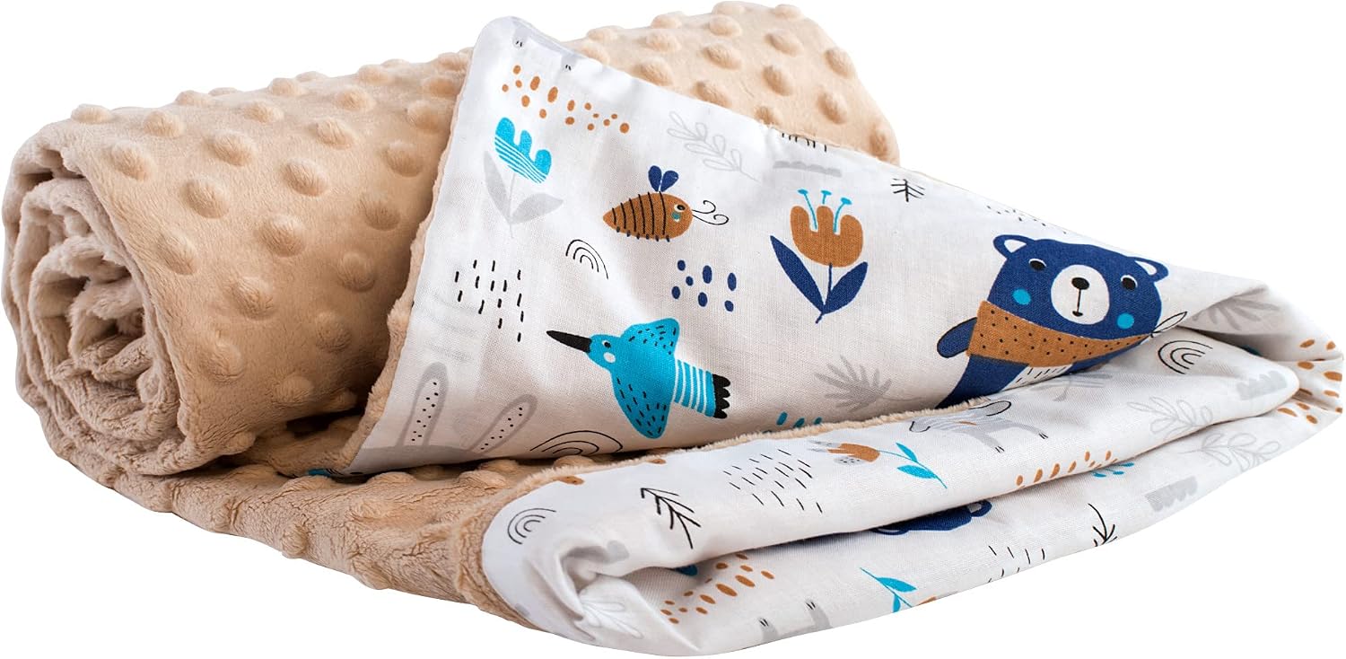 Medi Partners Coperta per Neonato 75x100 cm in cotone